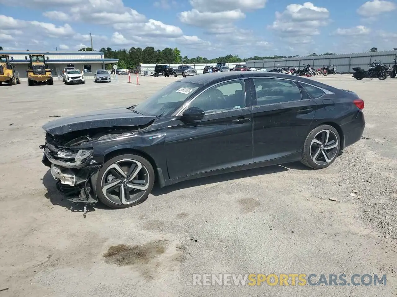 1 Photograph of a damaged car 1HGCV3F28NA030195 HONDA ACCORD 2022