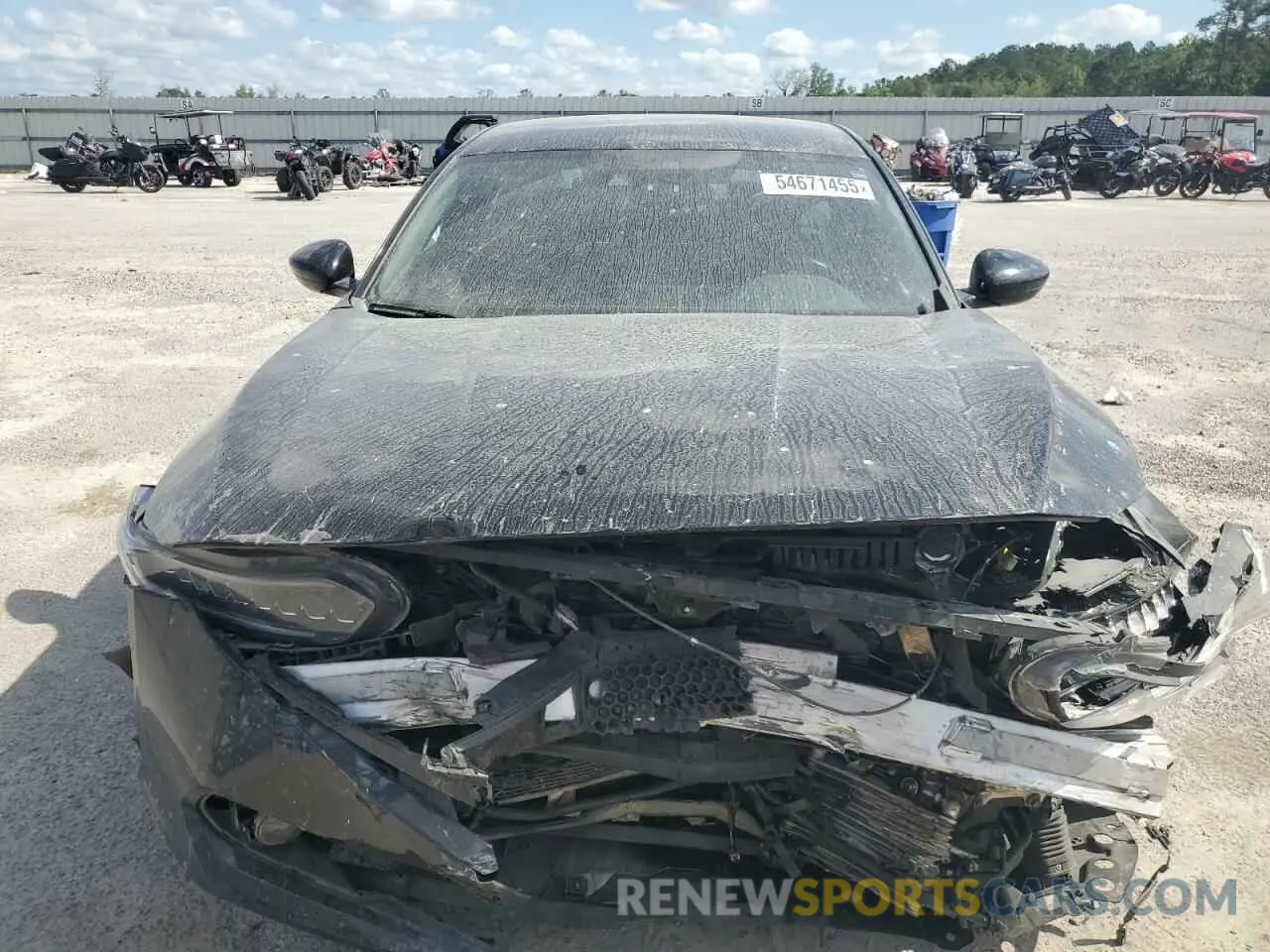 5 Photograph of a damaged car 1HGCV3F28NA030195 HONDA ACCORD 2022