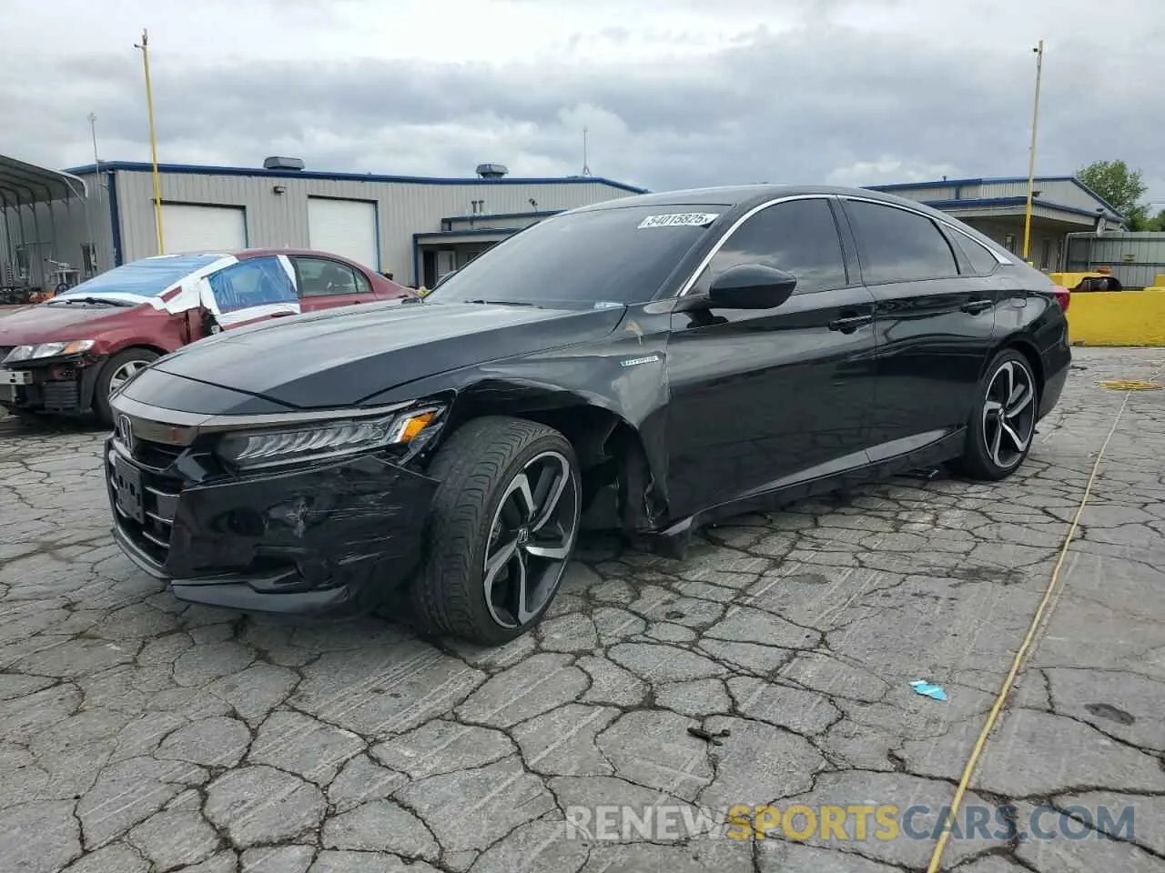 1 Photograph of a damaged car 1HGCV3F28NA036272 HONDA ACCORD 2022
