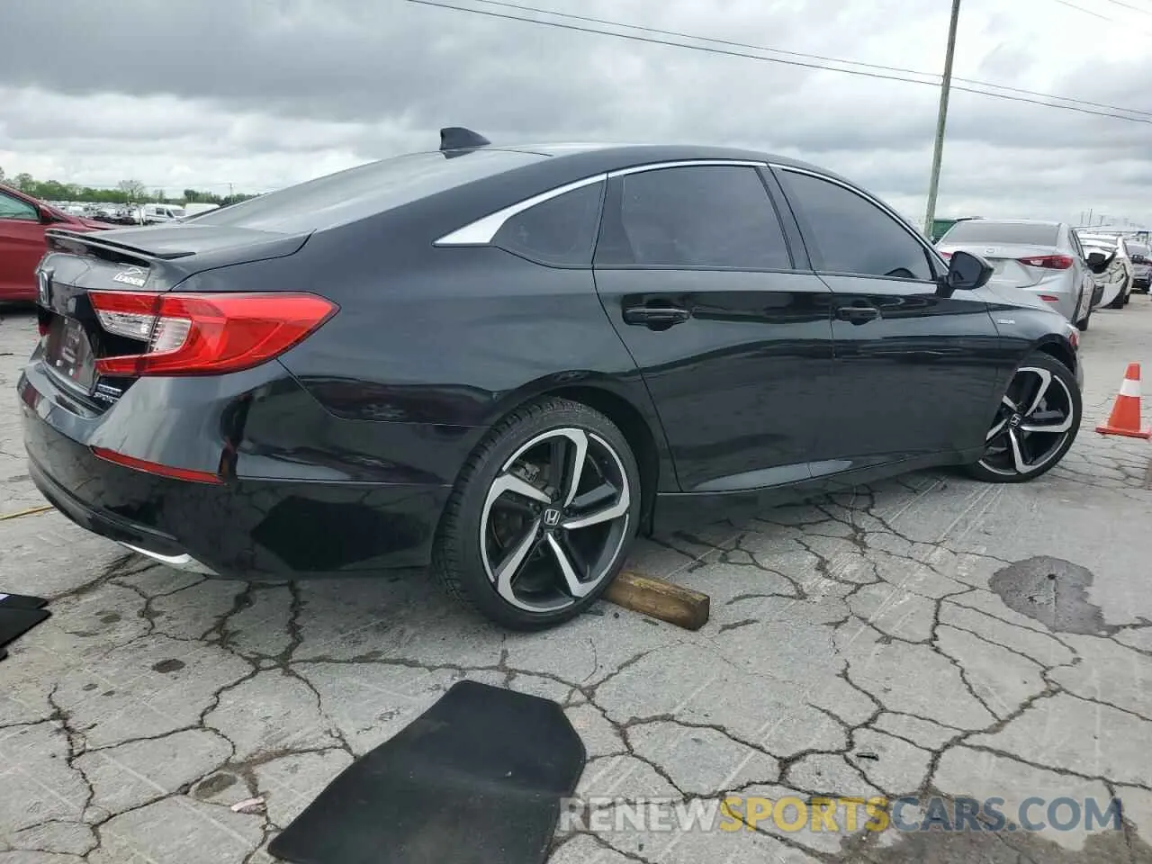 3 Photograph of a damaged car 1HGCV3F28NA036272 HONDA ACCORD 2022