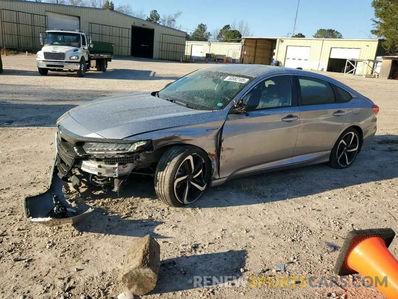 1 Photograph of a damaged car 1HGCV3F28NA041441 HONDA ACCORD 2022