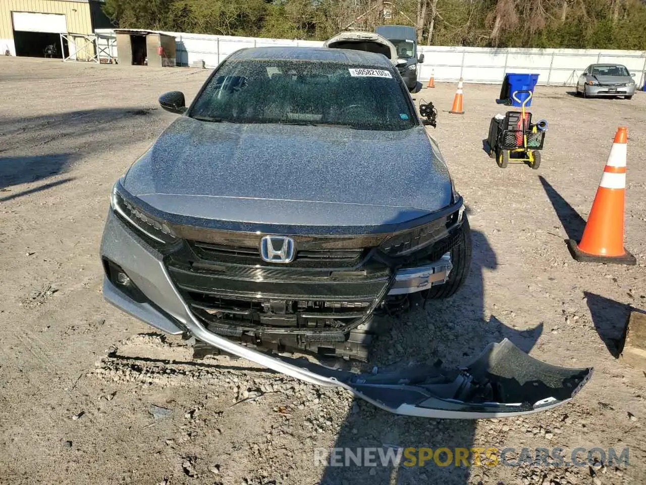 5 Photograph of a damaged car 1HGCV3F28NA041441 HONDA ACCORD 2022