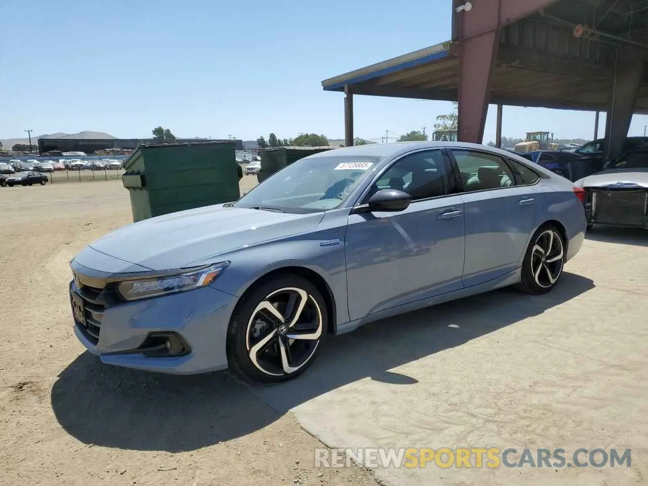 1 Photograph of a damaged car 1HGCV3F29NA040685 HONDA ACCORD 2022