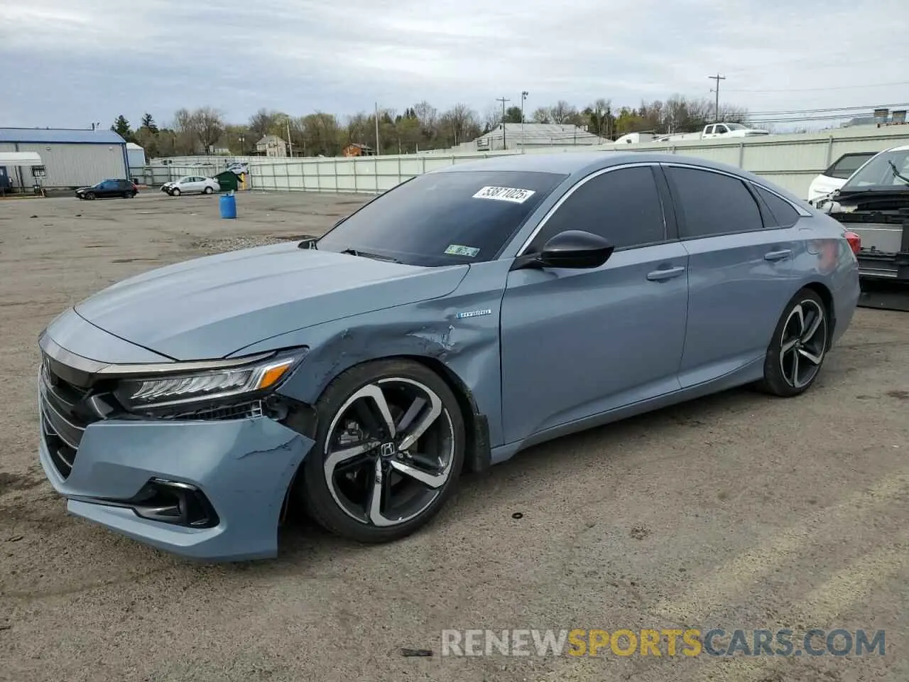 1 Photograph of a damaged car 1HGCV3F29NA047541 HONDA ACCORD 2022