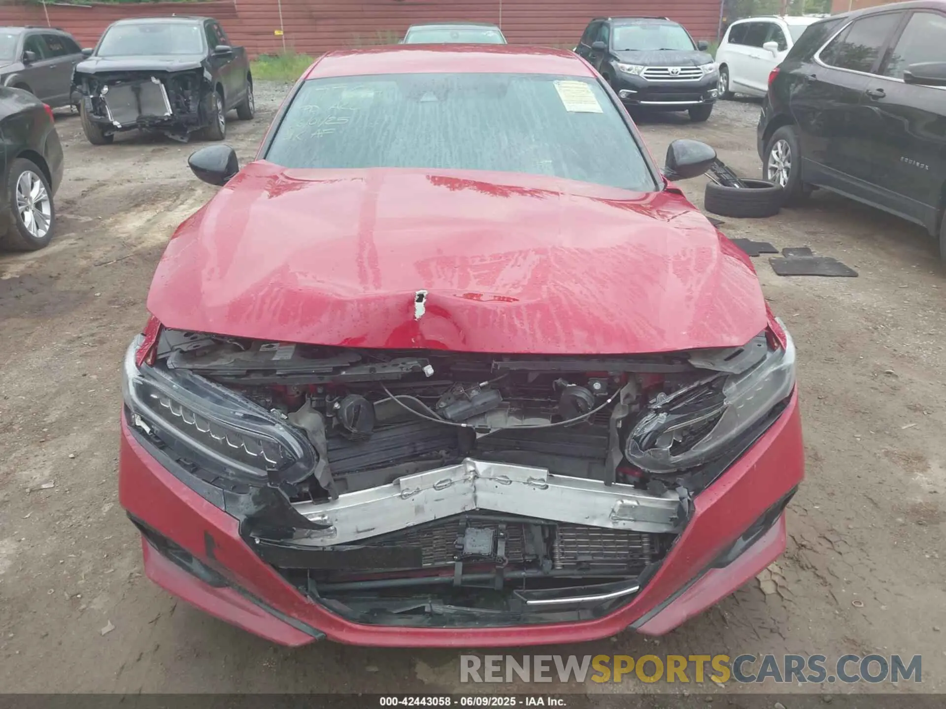 12 Photograph of a damaged car 1HGCV3F2XNA025743 HONDA ACCORD 2022