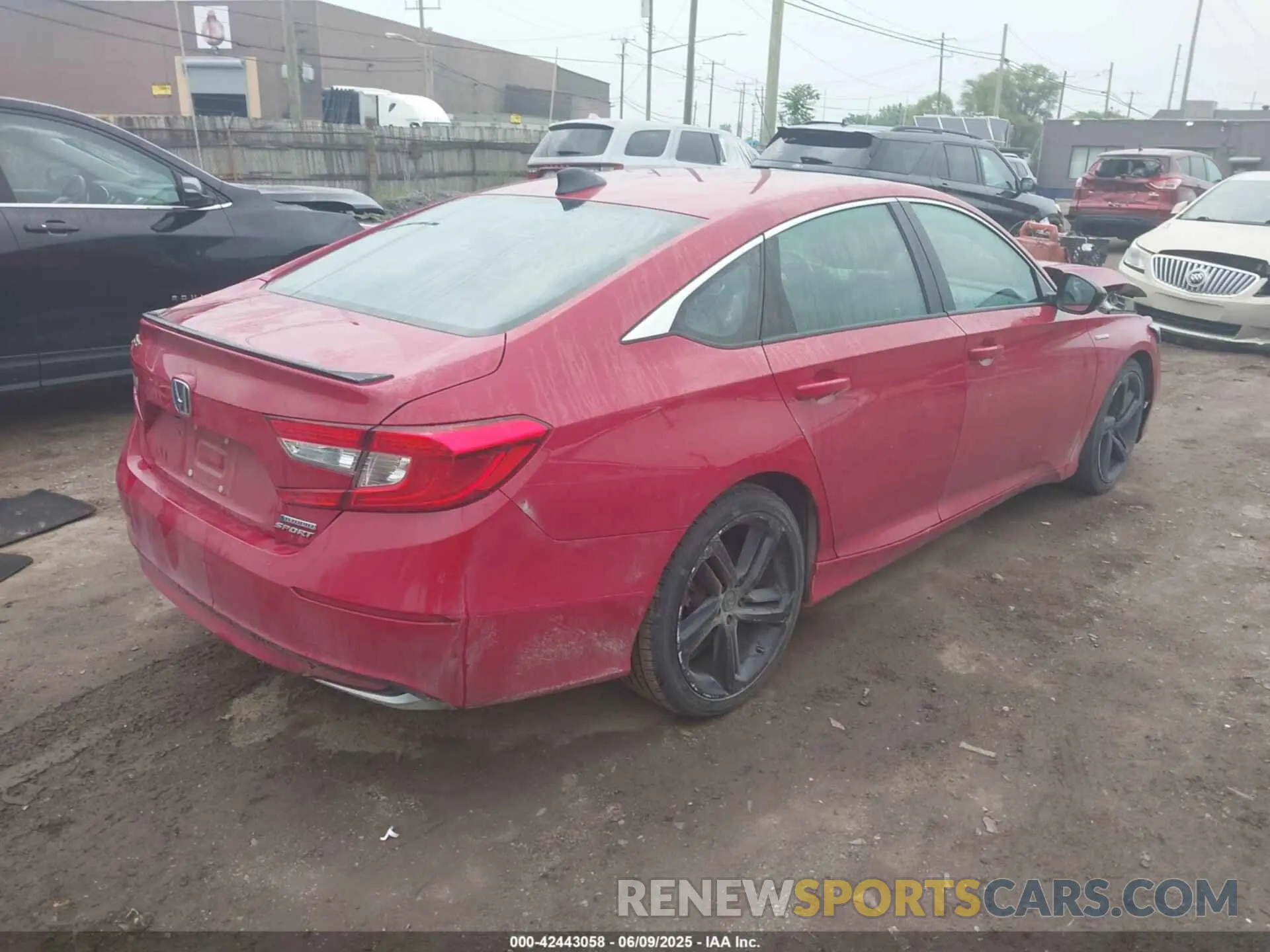 4 Photograph of a damaged car 1HGCV3F2XNA025743 HONDA ACCORD 2022