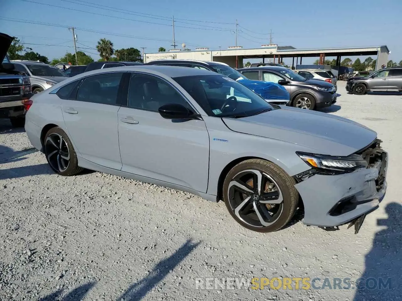 4 Photograph of a damaged car 1HGCV3F2XNA037813 HONDA ACCORD 2022