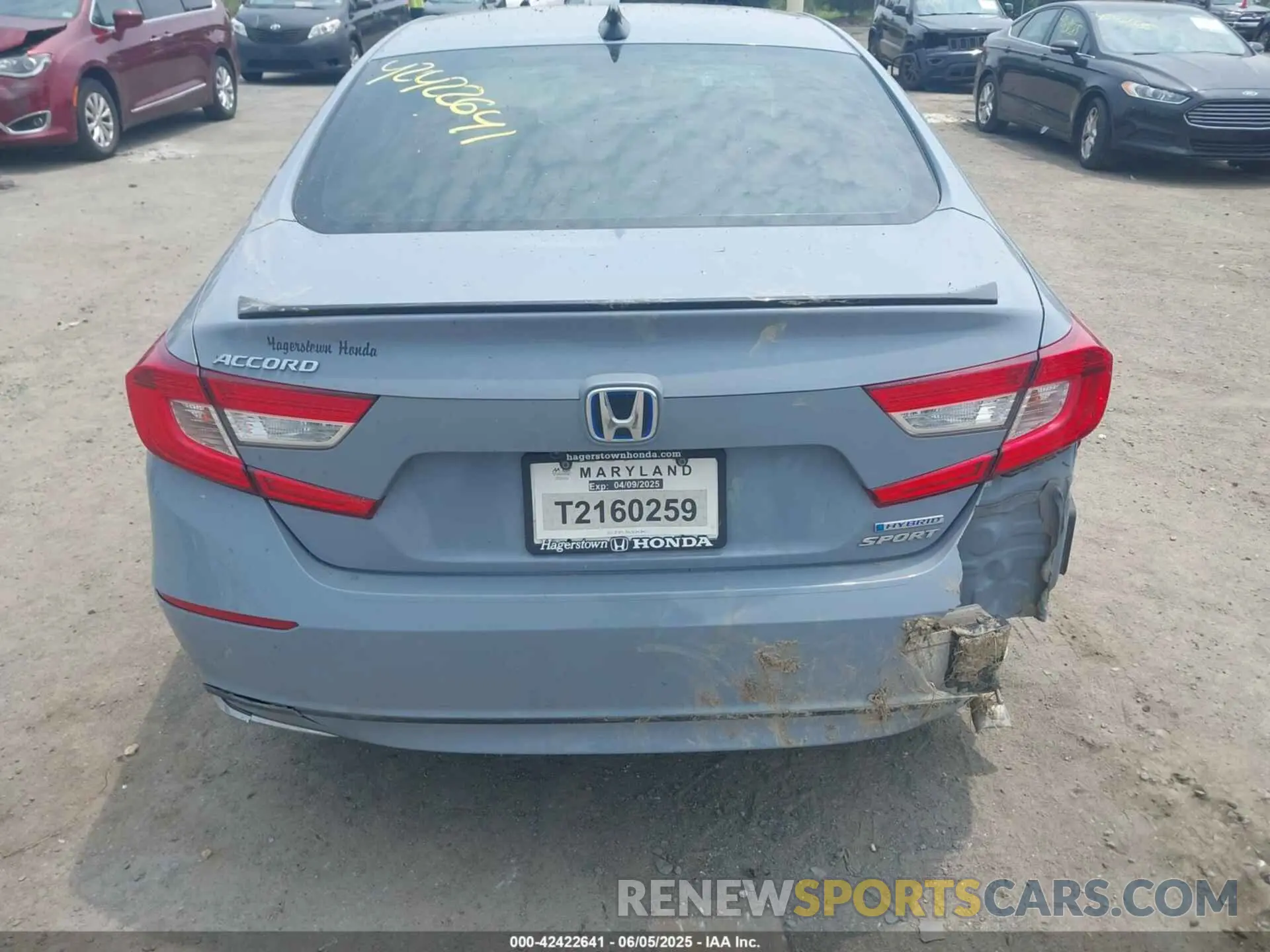 15 Photograph of a damaged car 1HGCV3F2XNA040372 HONDA ACCORD 2022