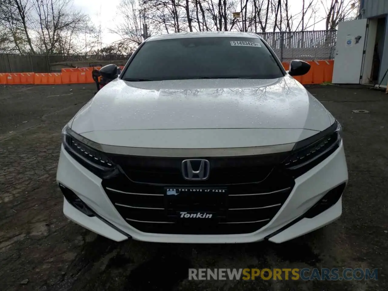 5 Photograph of a damaged car 1HGCV3F2XNA041473 HONDA ACCORD 2022
