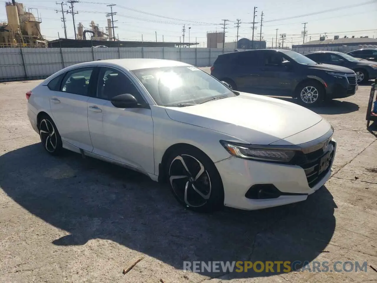 4 Photograph of a damaged car 1HGCV3F2XNA043062 HONDA ACCORD 2022