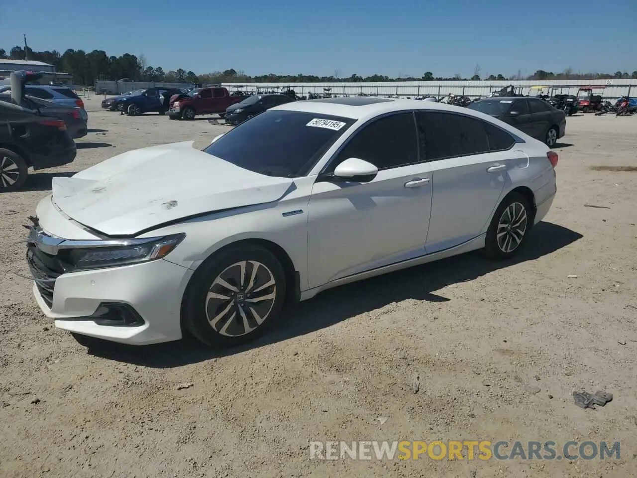 1 Photograph of a damaged car 1HGCV3F53NA002914 HONDA ACCORD 2022