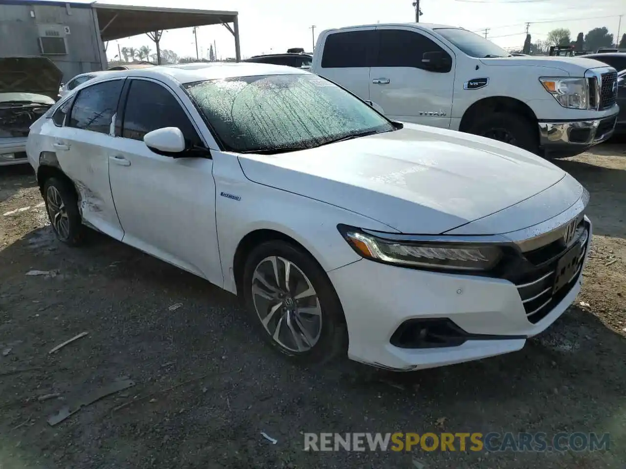 4 Photograph of a damaged car 1HGCV3F53NA004923 HONDA ACCORD 2022