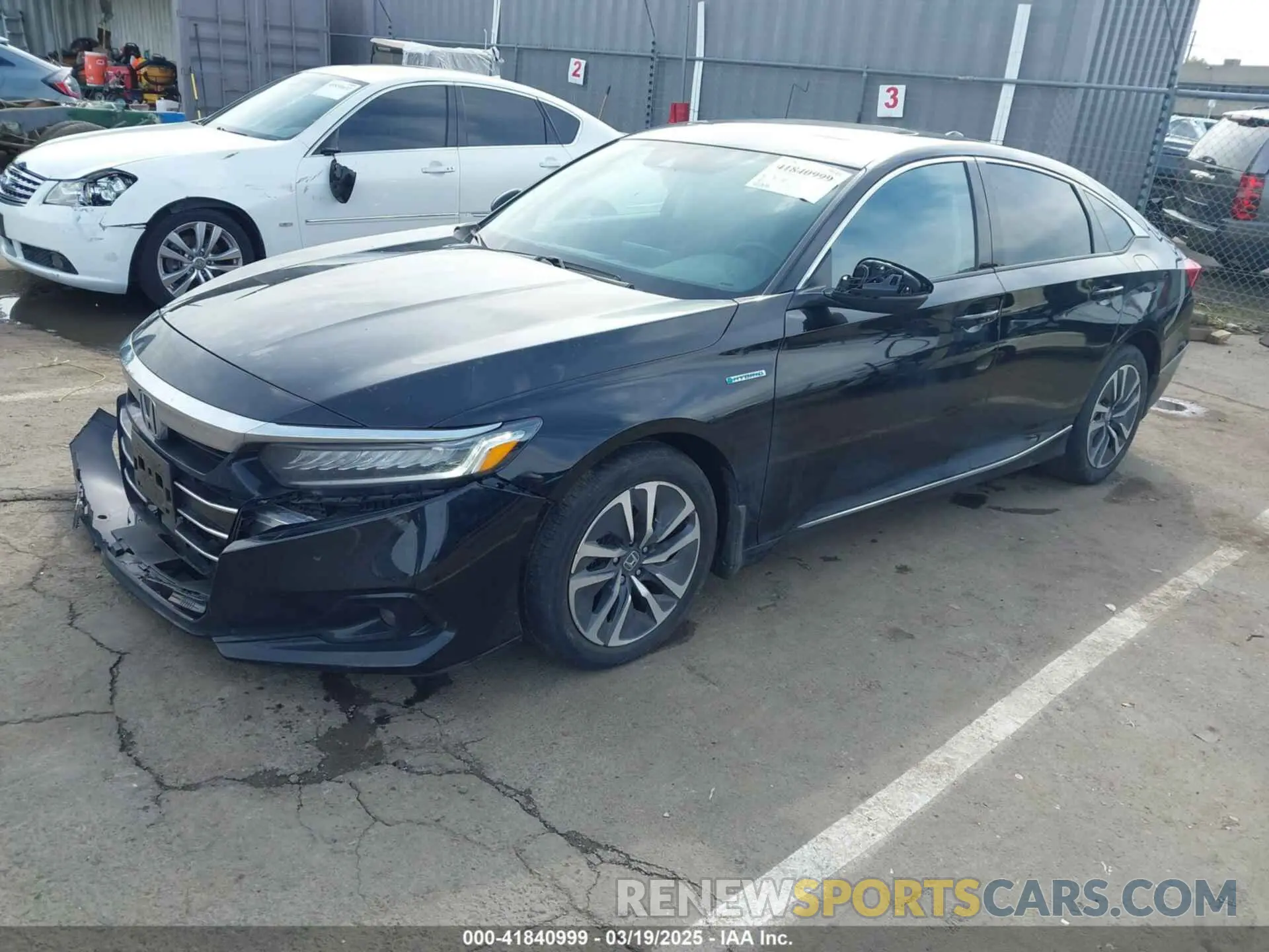 2 Photograph of a damaged car 1HGCV3F54NA021276 HONDA ACCORD 2022