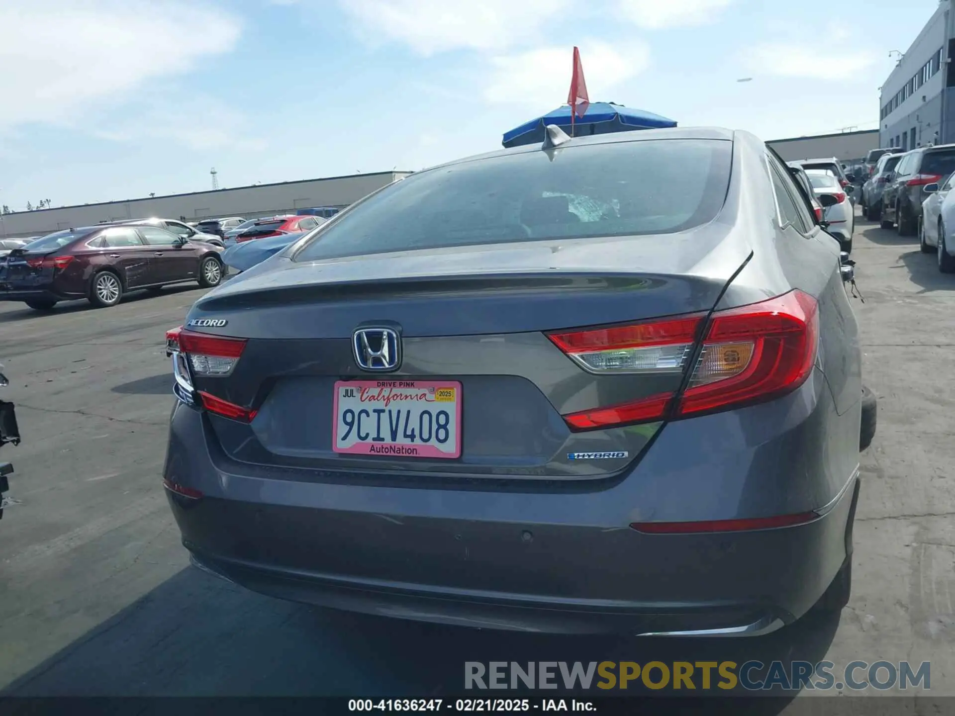 16 Photograph of a damaged car 1HGCV3F55NA028401 HONDA ACCORD 2022