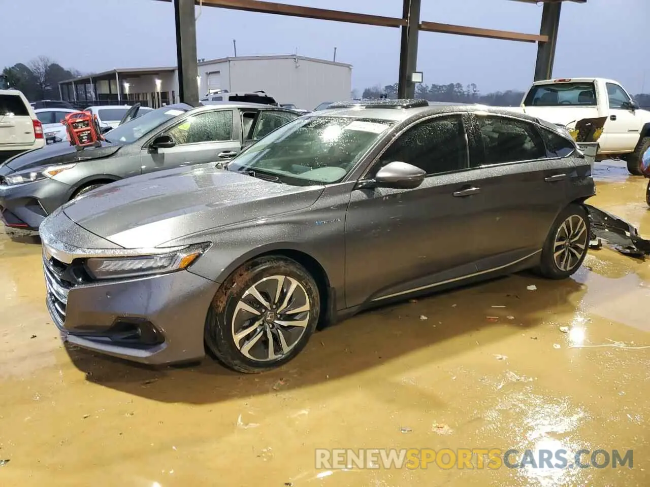1 Photograph of a damaged car 1HGCV3F57NA016914 HONDA ACCORD 2022
