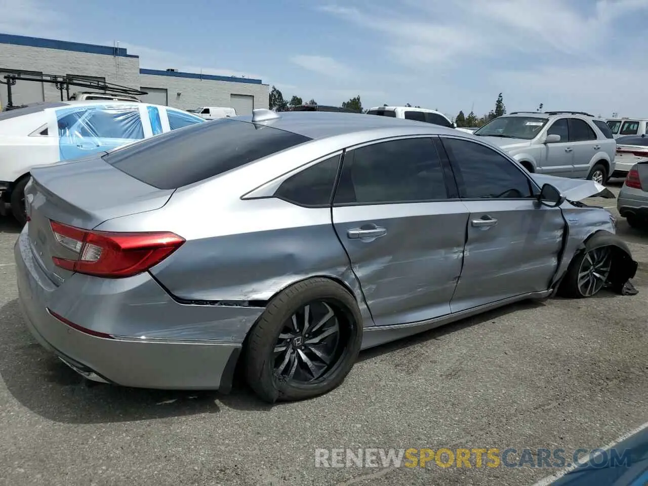 3 Photograph of a damaged car 1HGCV3F58NA021393 HONDA ACCORD 2022