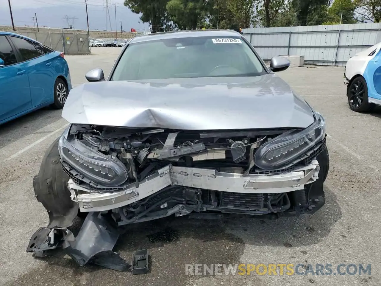 5 Photograph of a damaged car 1HGCV3F58NA021393 HONDA ACCORD 2022