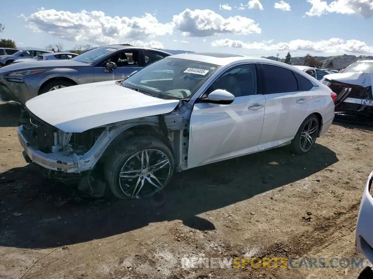 1 Photograph of a damaged car 1HGCV3F92NA025734 HONDA ACCORD 2022