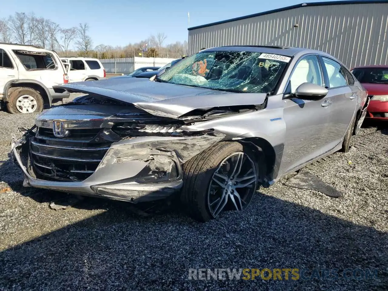 1 Photograph of a damaged car 1HGCV3F93NA004052 HONDA ACCORD 2022