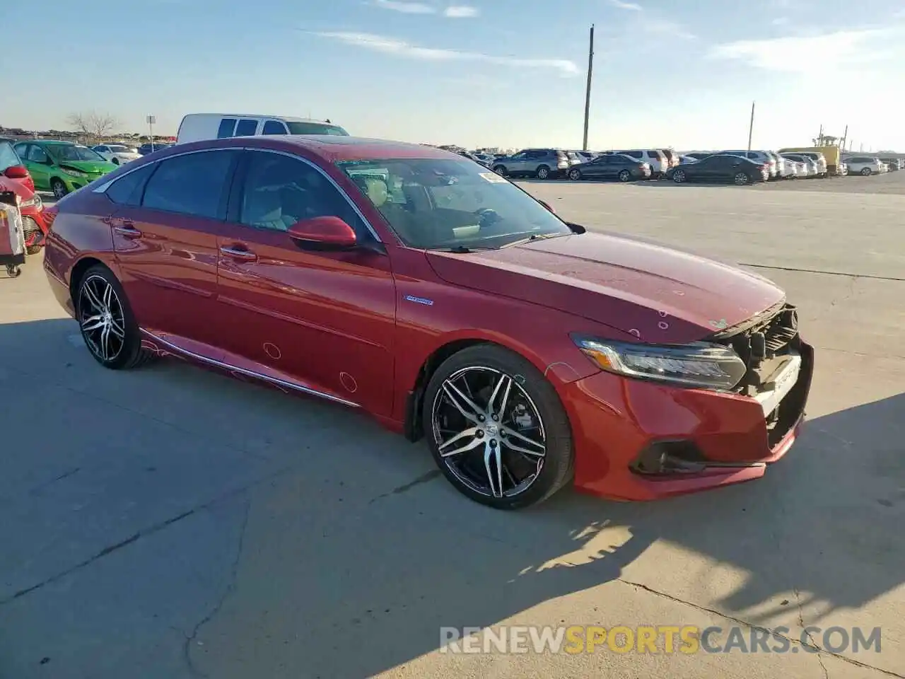 4 Photograph of a damaged car 1HGCV3F94NA023497 HONDA ACCORD 2022