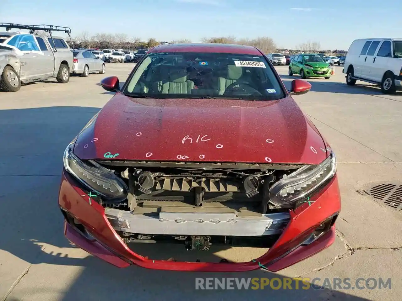 5 Photograph of a damaged car 1HGCV3F94NA023497 HONDA ACCORD 2022