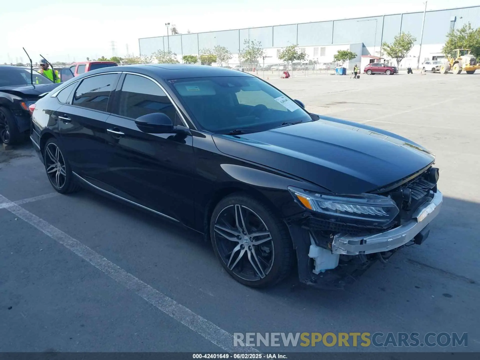 1 Photograph of a damaged car 1HGCV3F96NA000416 HONDA ACCORD 2022