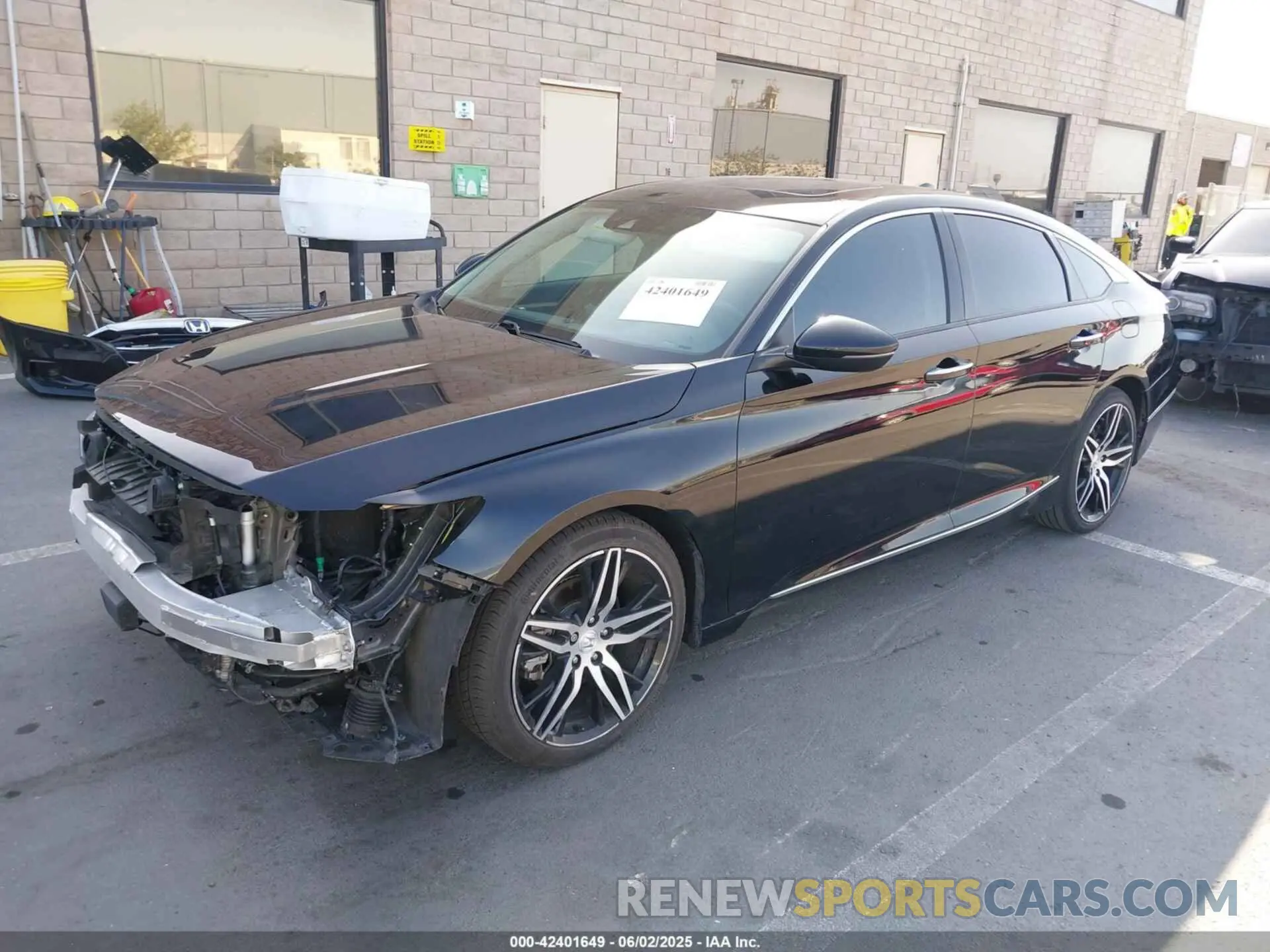 2 Photograph of a damaged car 1HGCV3F96NA000416 HONDA ACCORD 2022
