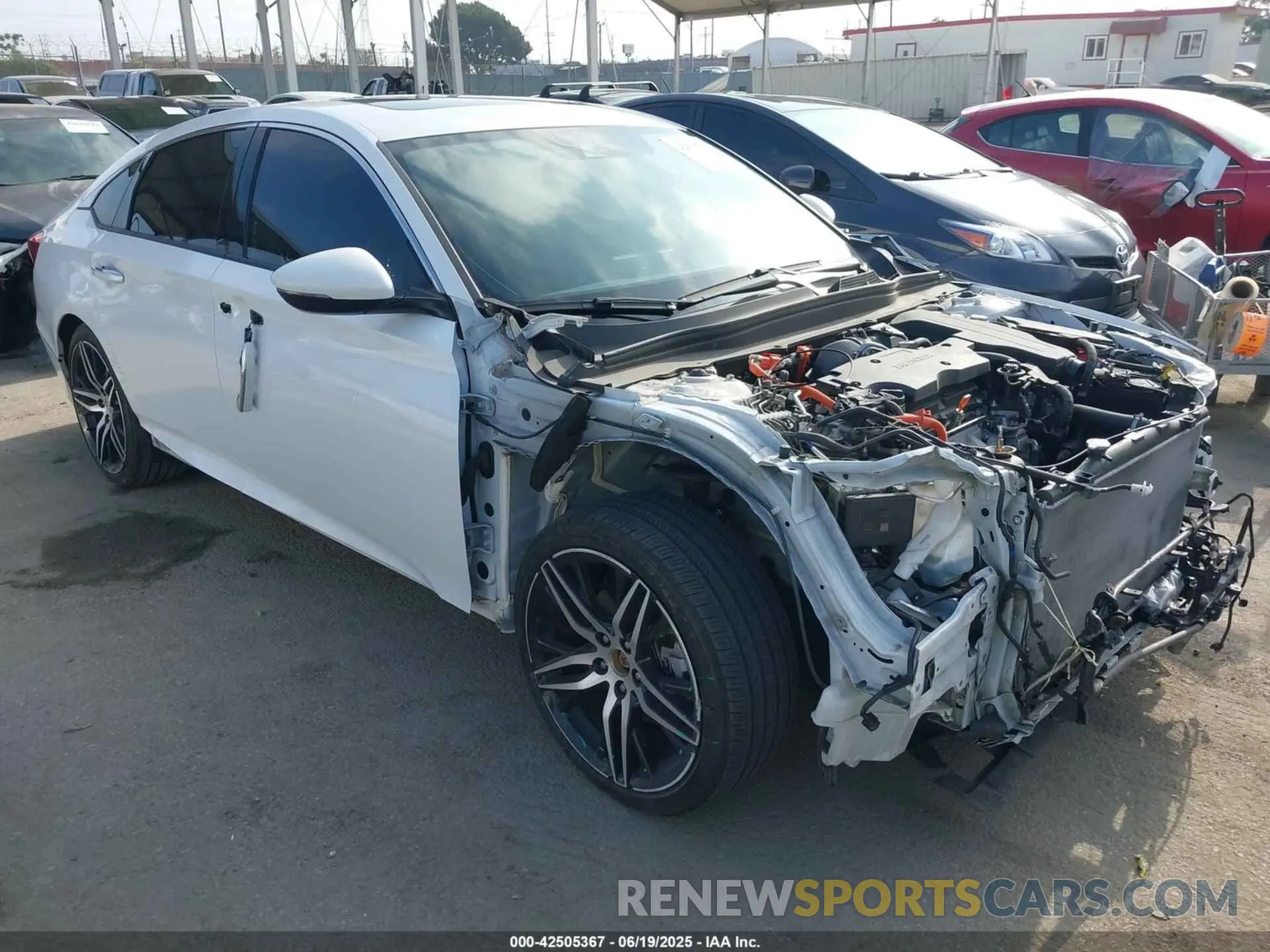 1 Photograph of a damaged car 1HGCV3F96NA007009 HONDA ACCORD 2022