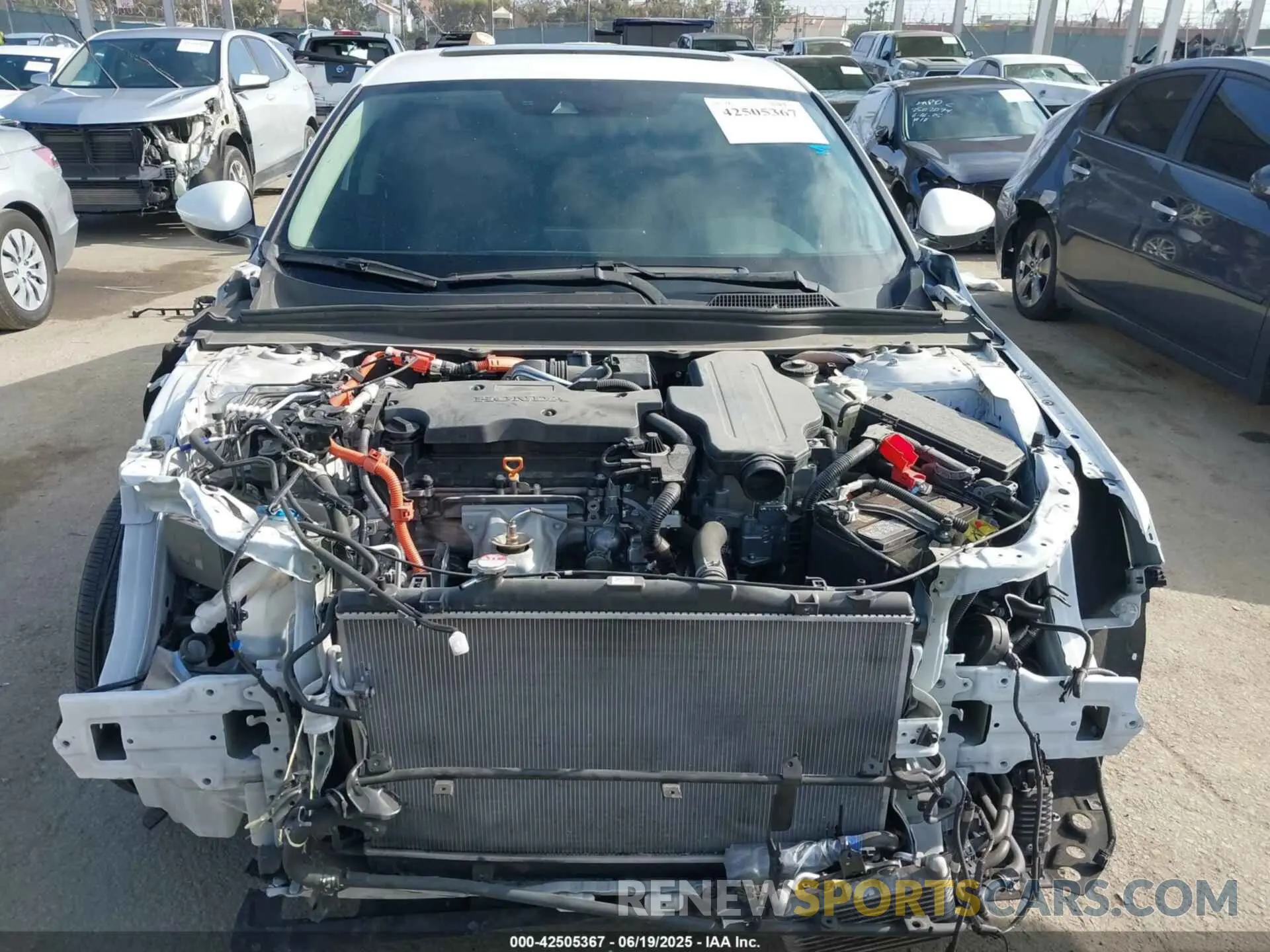 13 Photograph of a damaged car 1HGCV3F96NA007009 HONDA ACCORD 2022