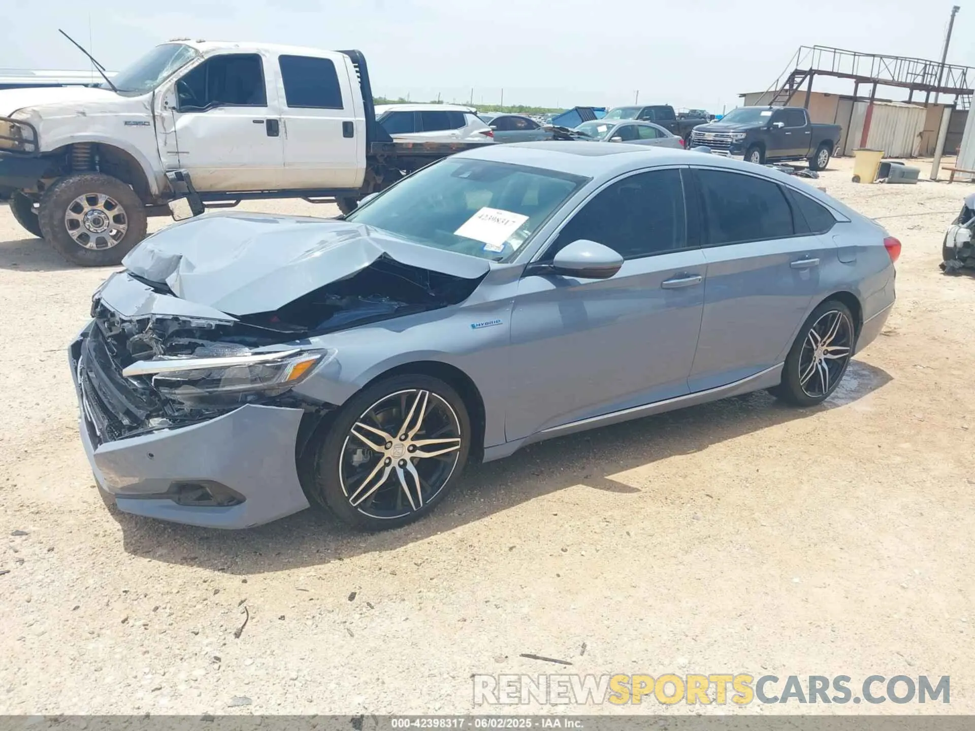 2 Photograph of a damaged car 1HGCV3F96NA025493 HONDA ACCORD 2022