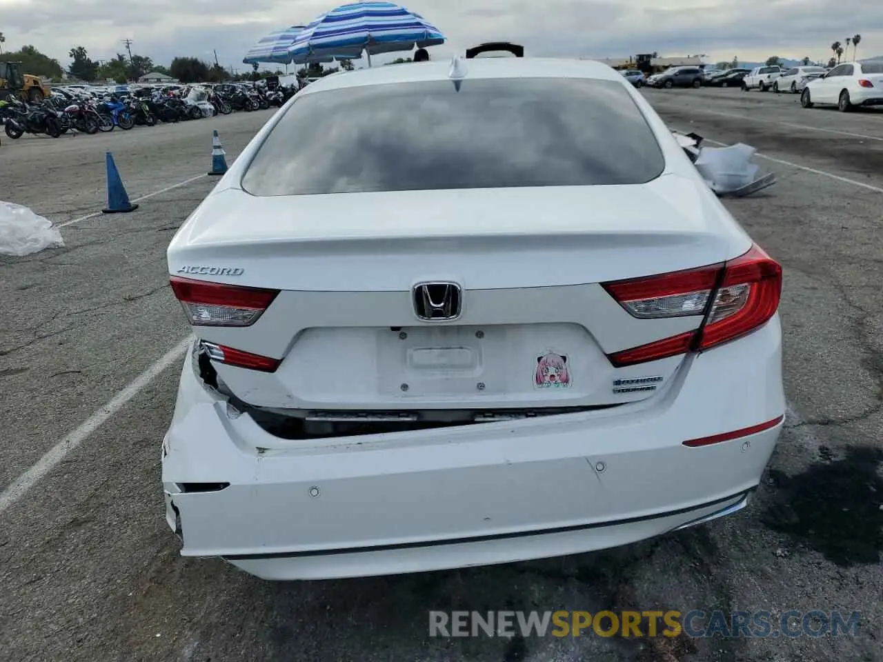 6 Photograph of a damaged car 1HGCV3F98NA027049 HONDA ACCORD 2022