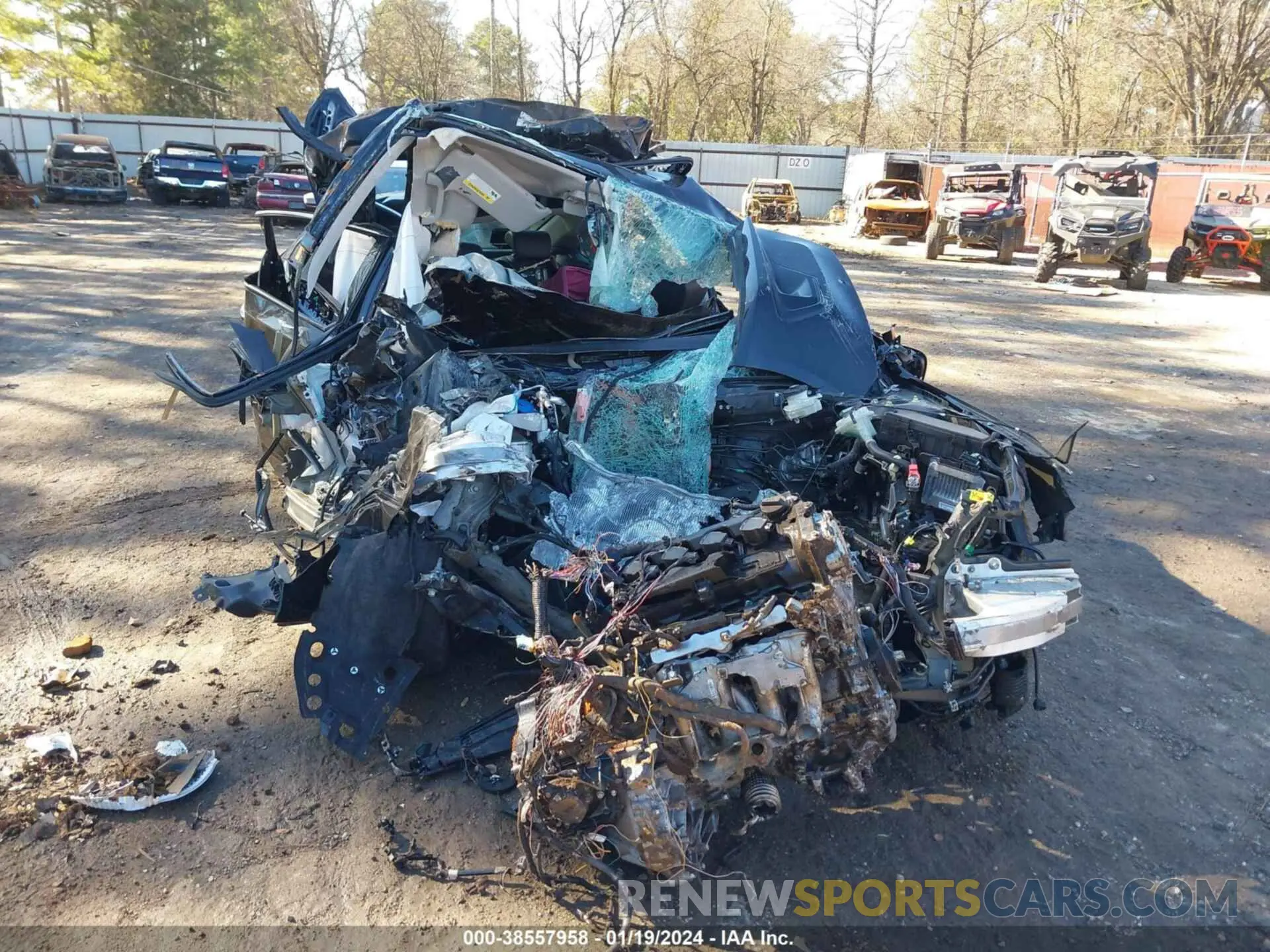 12 Photograph of a damaged car 1HGCV3F98NA040187 HONDA ACCORD 2022
