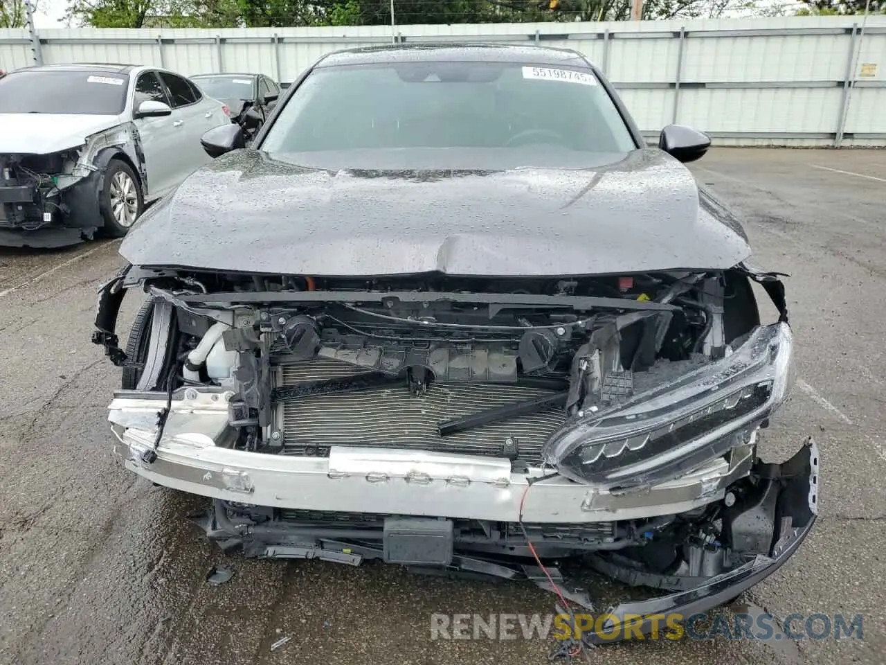 5 Photograph of a damaged car 1HGCV3F99NA019705 HONDA ACCORD 2022