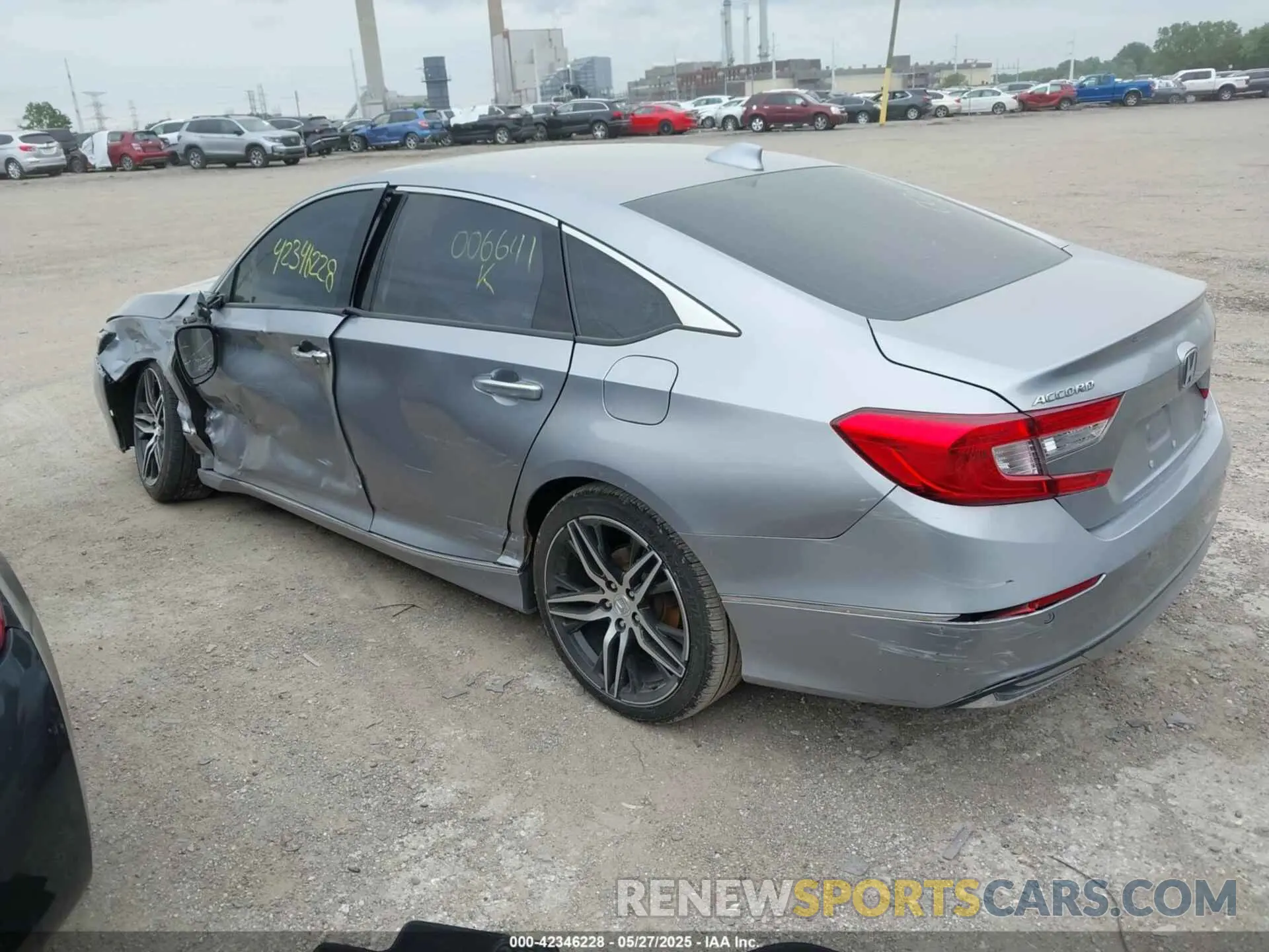 3 Photograph of a damaged car 1HGCV3F9XNA006641 HONDA ACCORD 2022