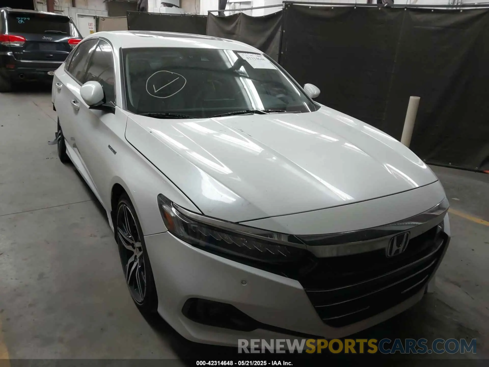 1 Photograph of a damaged car 1HGCV3F9XNA018224 HONDA ACCORD 2022