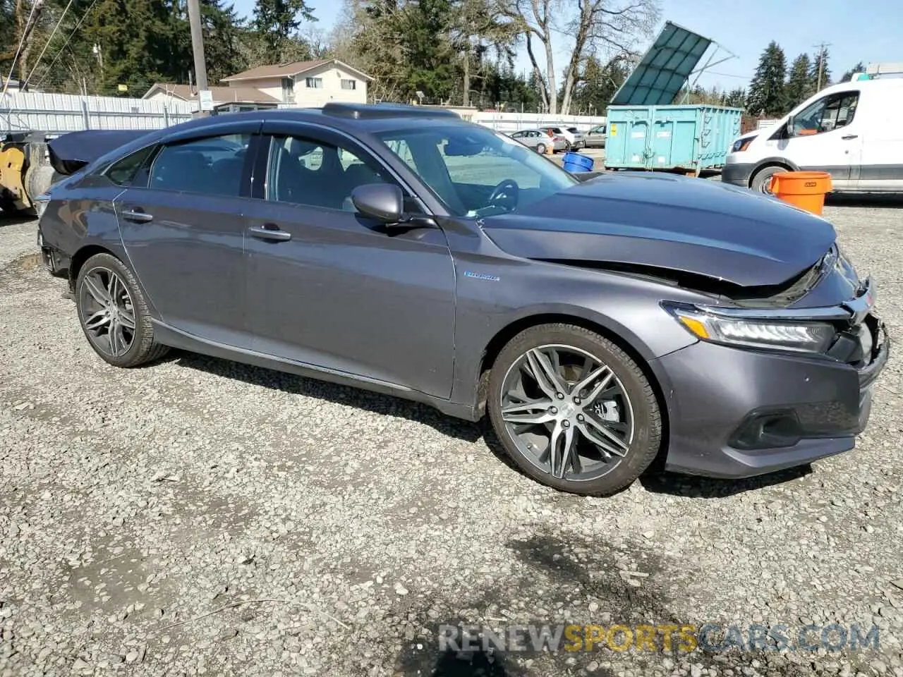 4 Photograph of a damaged car 1HGCV3F9XNA021642 HONDA ACCORD 2022