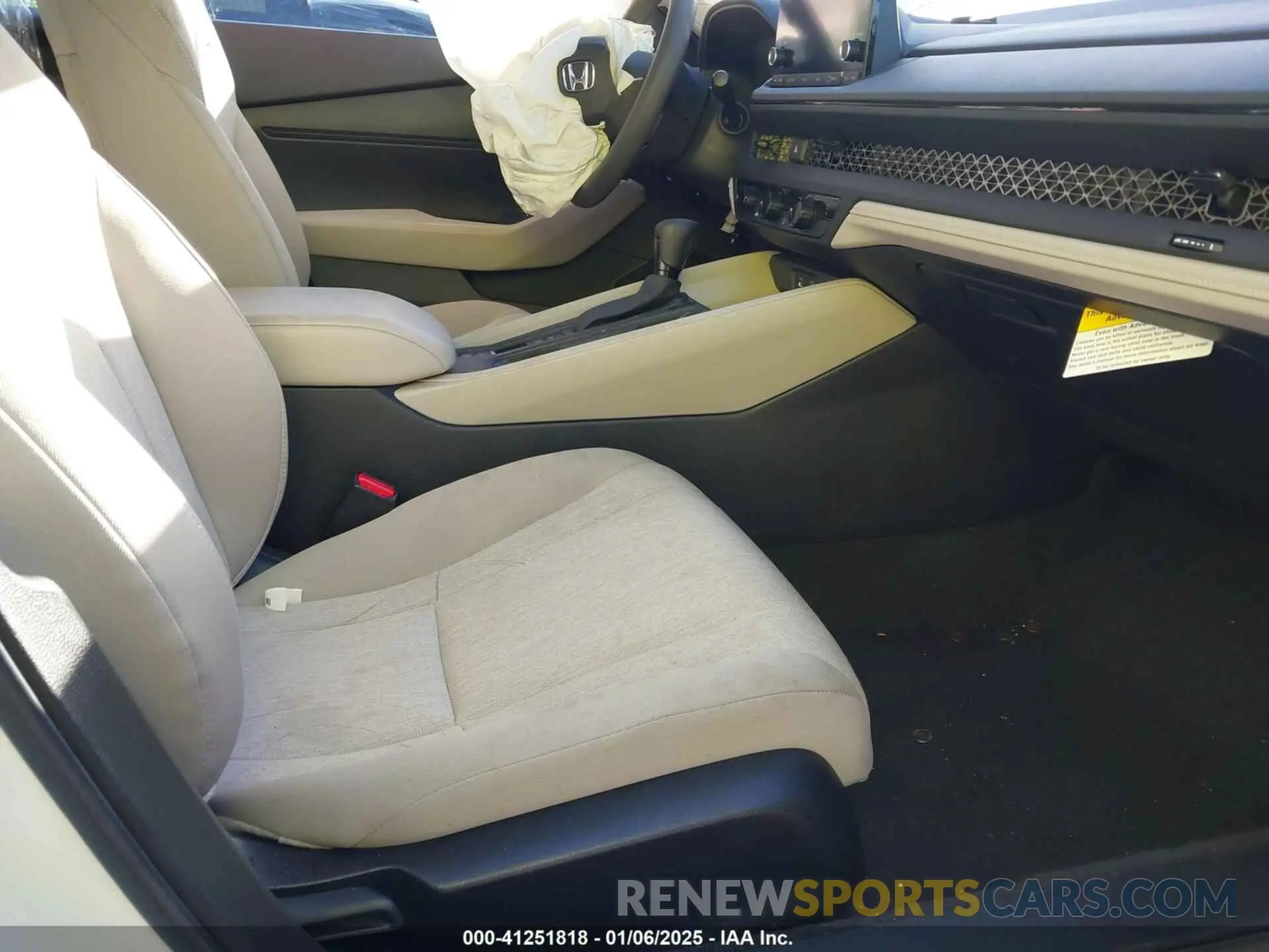 5 Photograph of a damaged car 1HGCY1F20PA014359 HONDA ACCORD 2023
