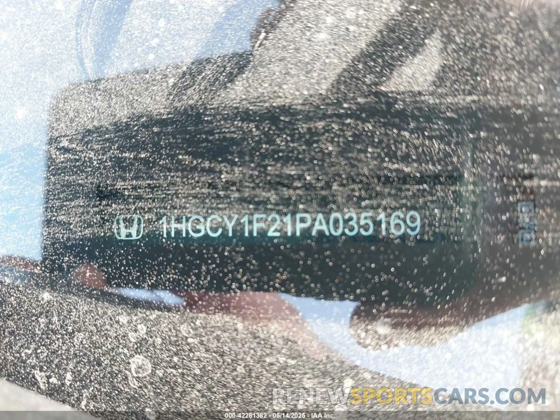 9 Photograph of a damaged car 1HGCY1F21PA035169 HONDA ACCORD 2023