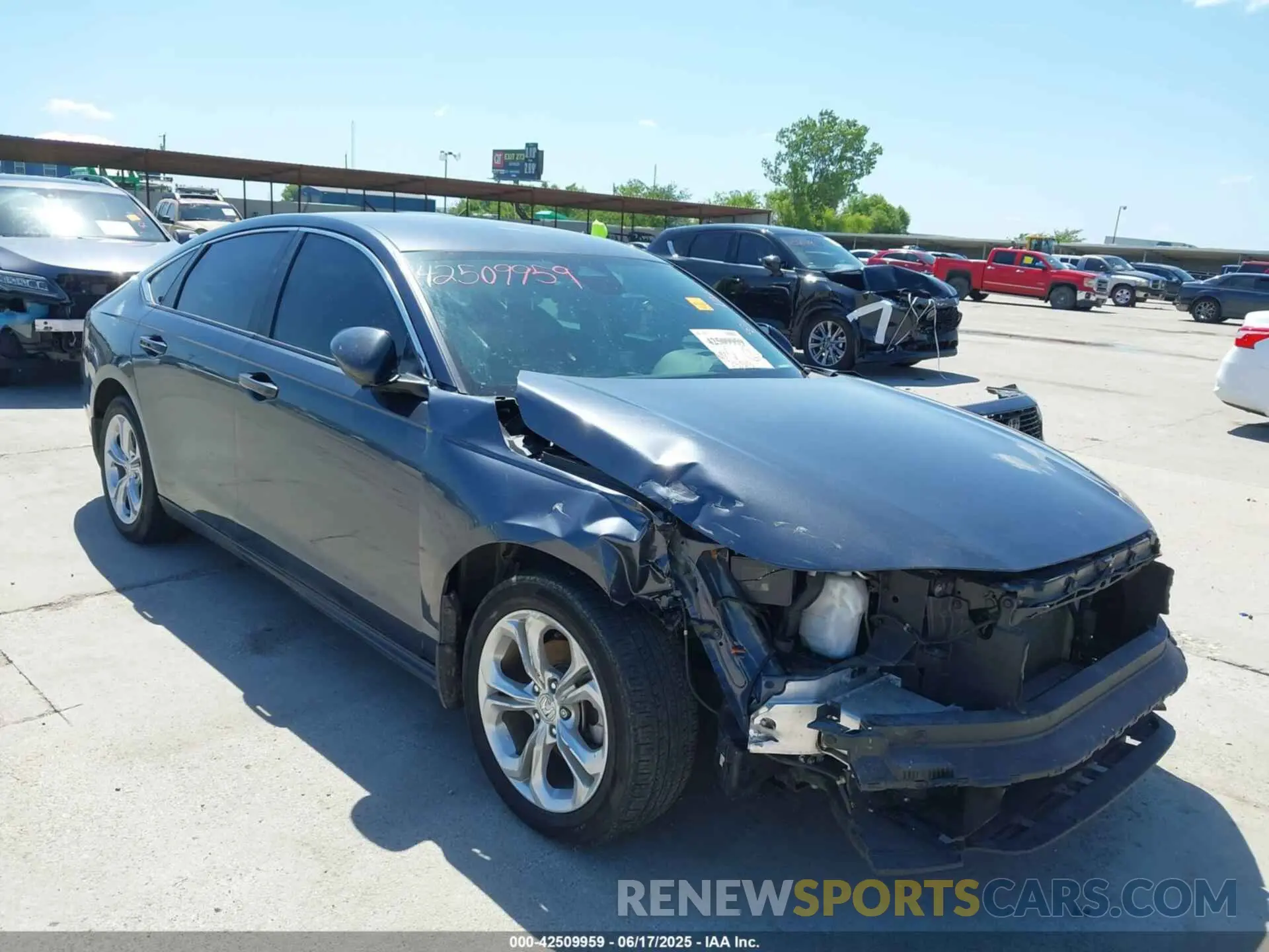 1 Photograph of a damaged car 1HGCY1F21PA037102 HONDA ACCORD 2023