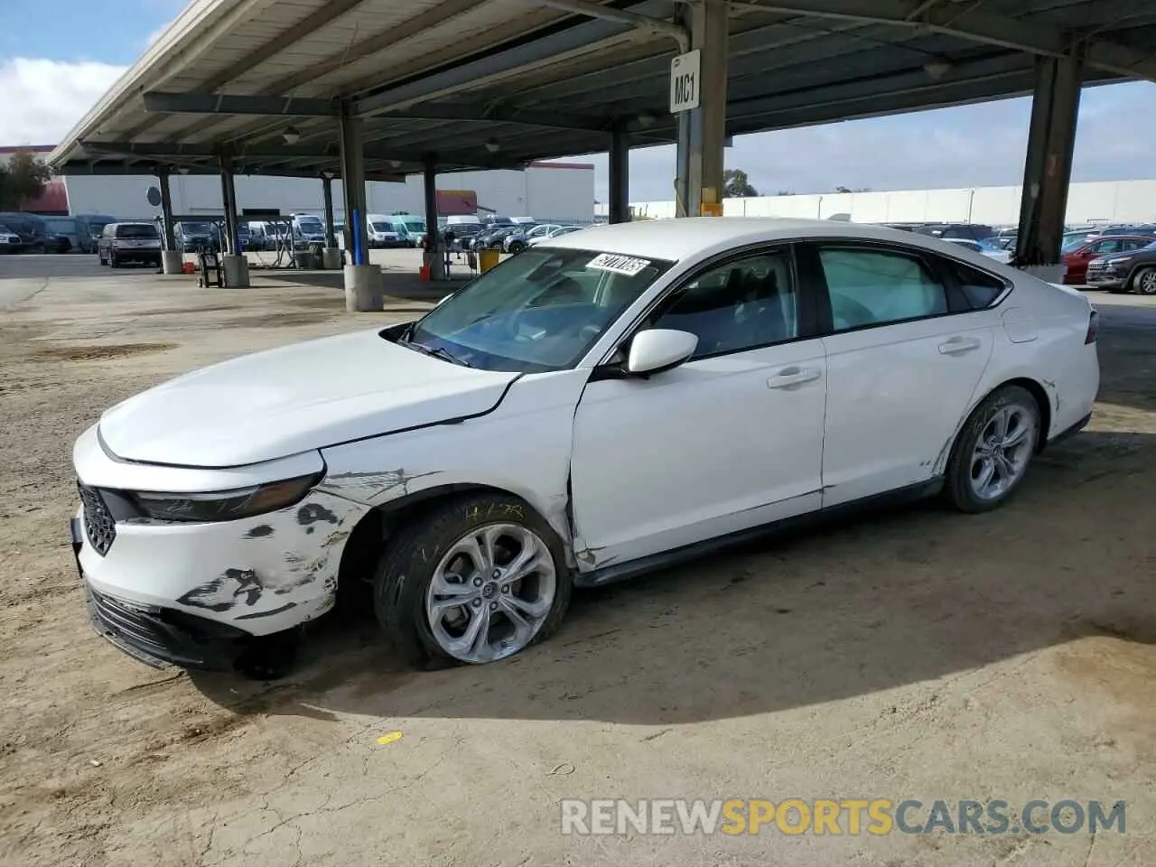 1 Photograph of a damaged car 1HGCY1F22PA016713 HONDA ACCORD 2023