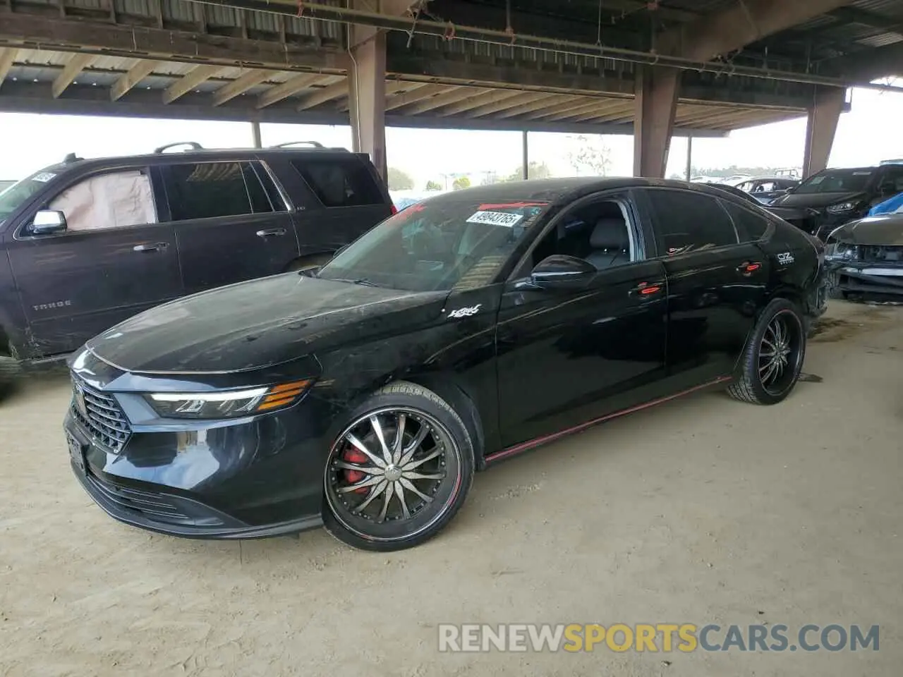 1 Photograph of a damaged car 1HGCY1F23PA016851 HONDA ACCORD 2023