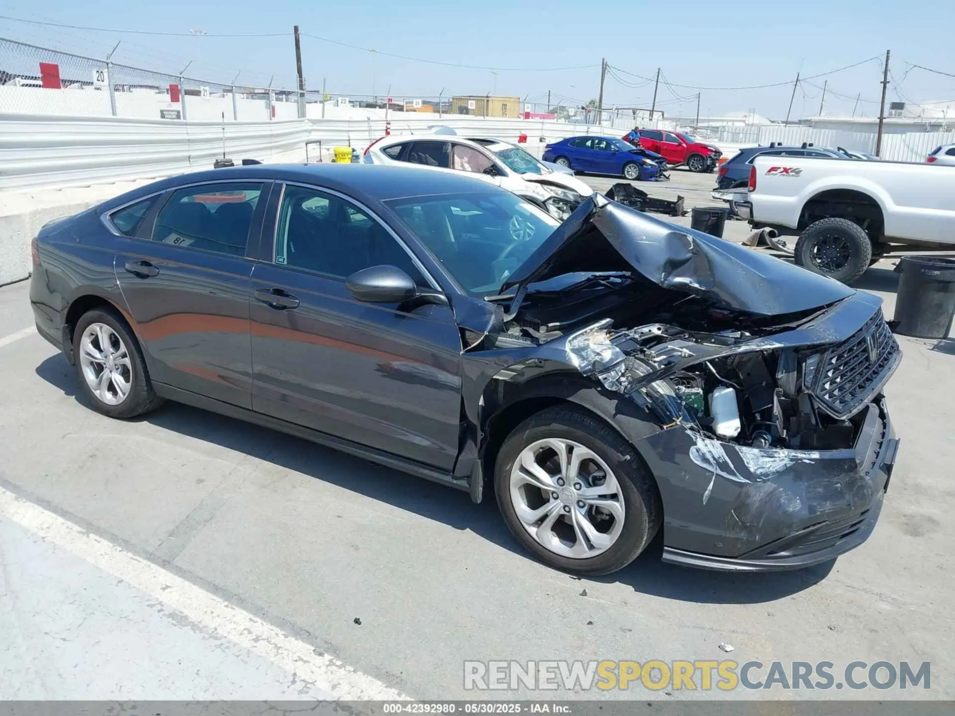1 Photograph of a damaged car 1HGCY1F23PA049820 HONDA ACCORD 2023