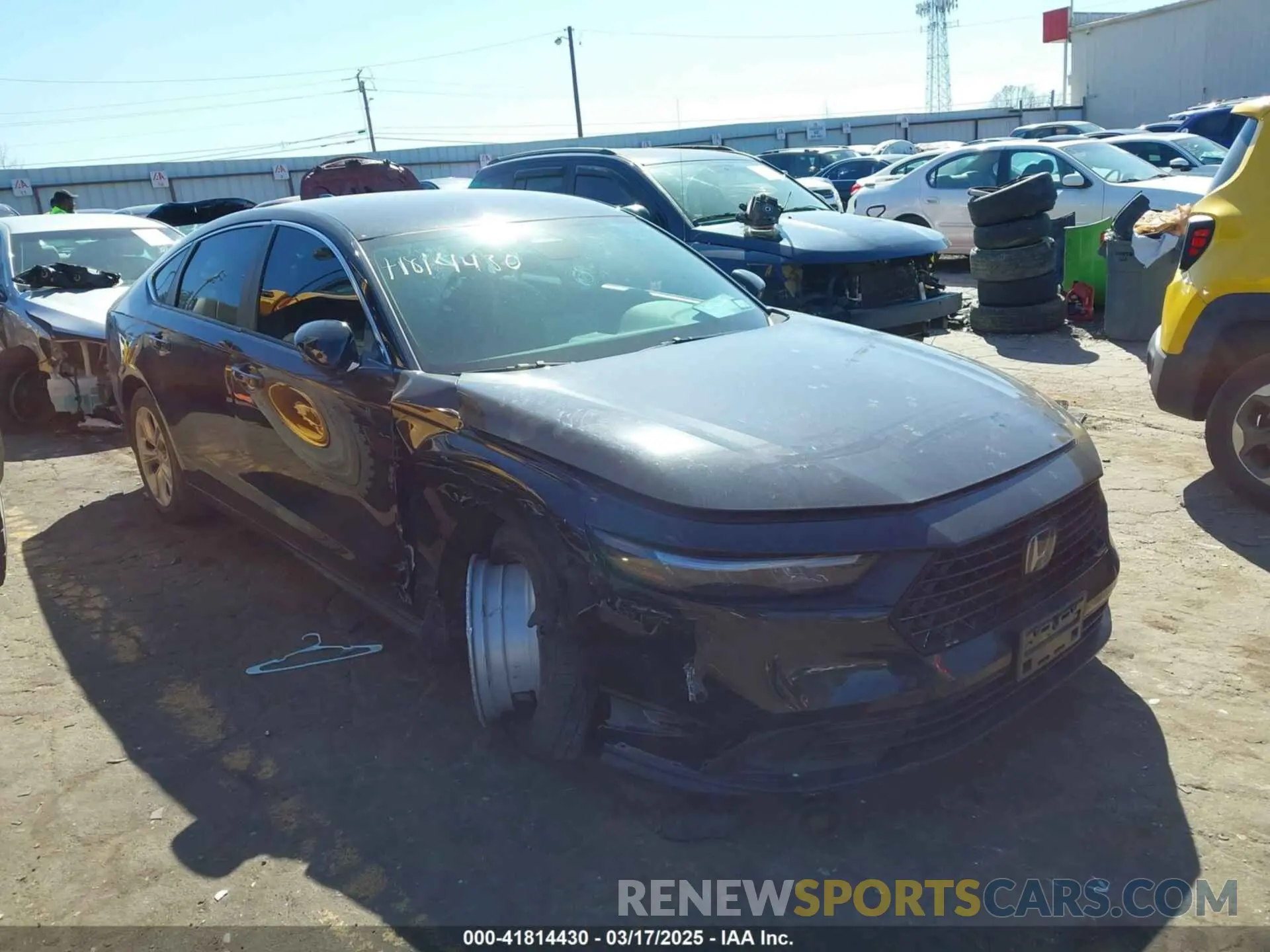 1 Photograph of a damaged car 1HGCY1F26PA037760 HONDA ACCORD 2023