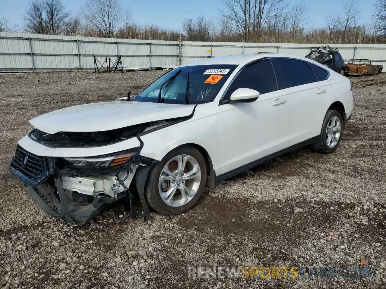 1 Photograph of a damaged car 1HGCY1F27PA045365 HONDA ACCORD 2023