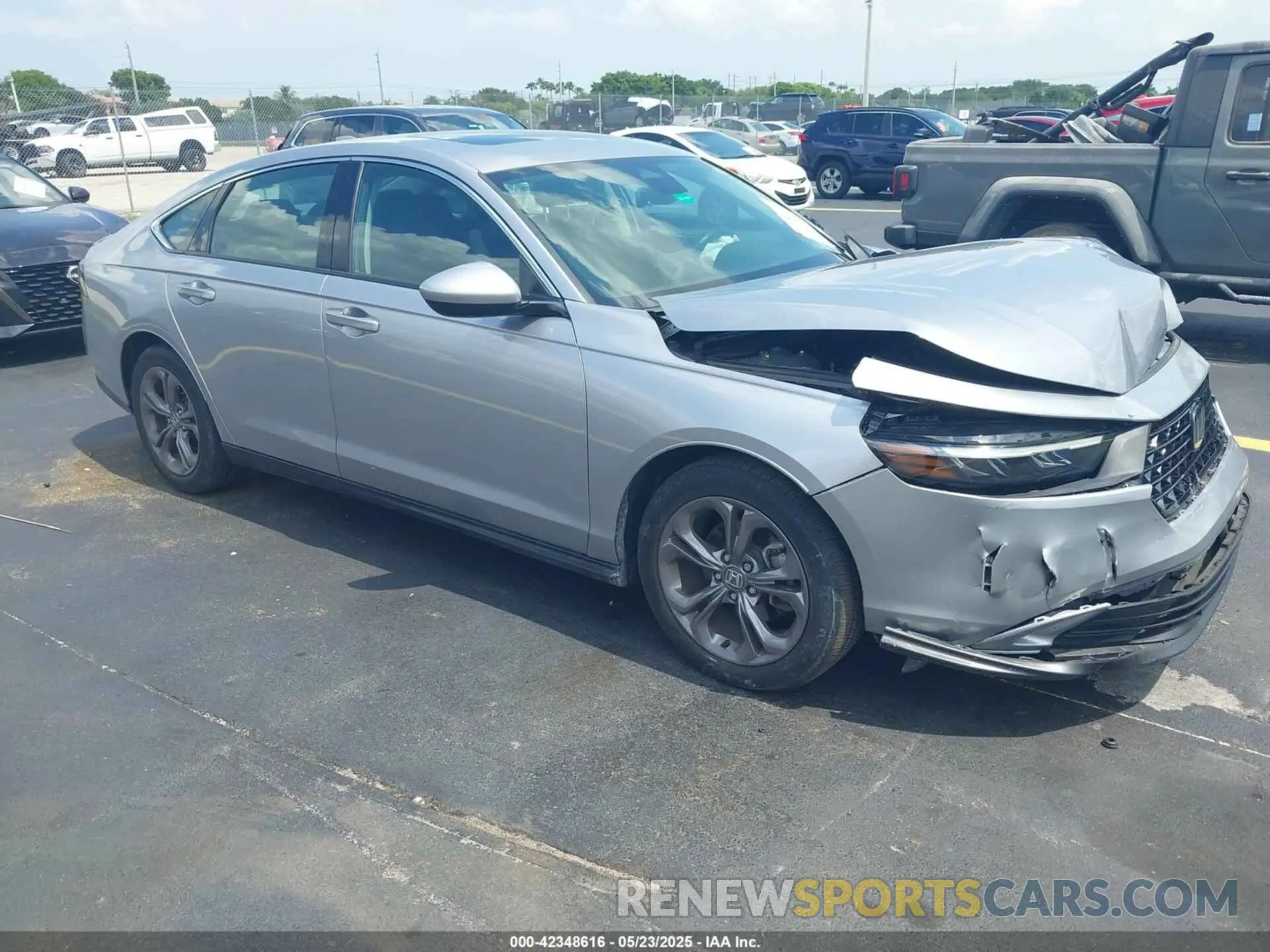 1 Photograph of a damaged car 1HGCY1F30PA044731 HONDA ACCORD 2023