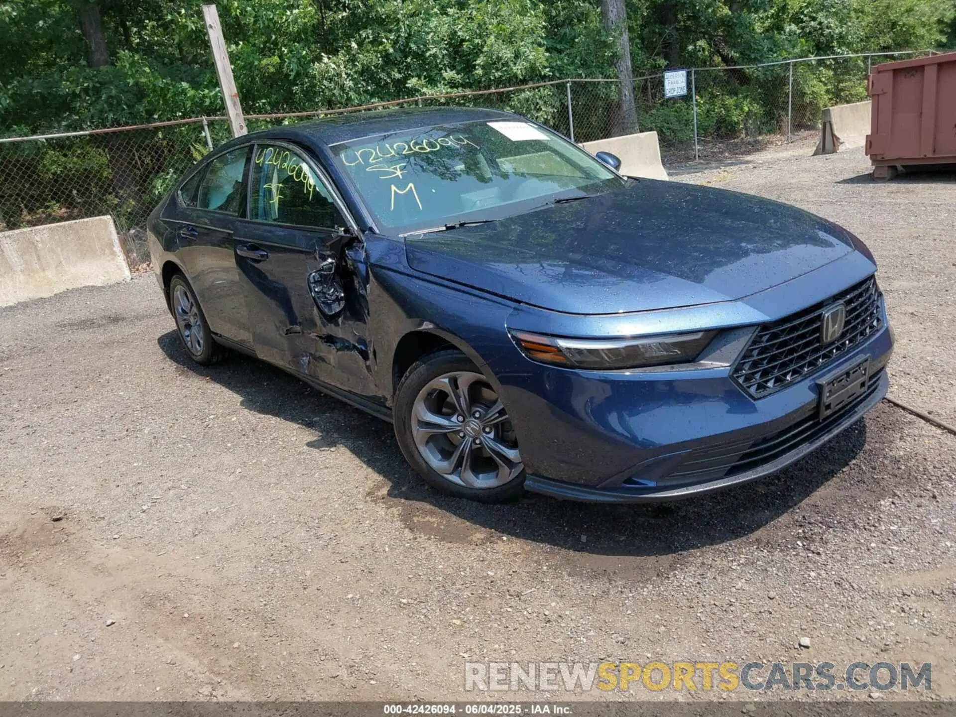 1 Photograph of a damaged car 1HGCY1F30PA059441 HONDA ACCORD 2023
