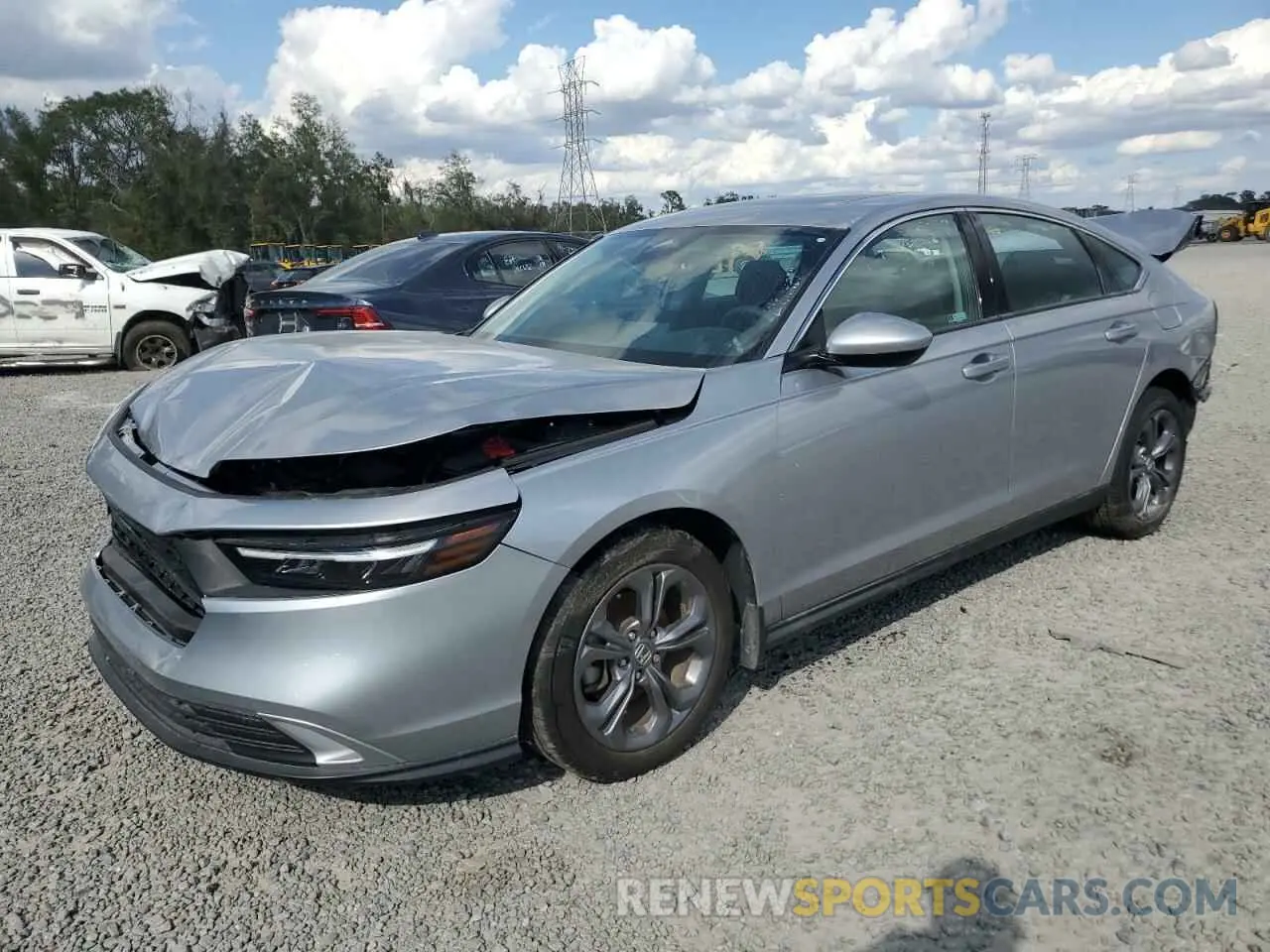 1 Photograph of a damaged car 1HGCY1F31PA028859 HONDA ACCORD 2023