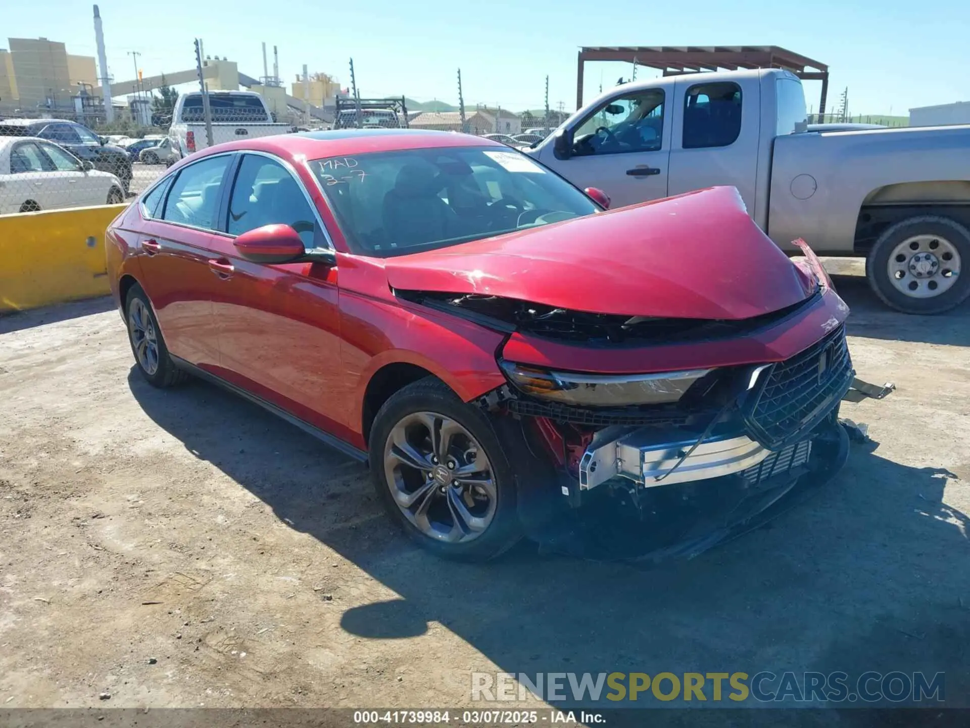 1 Photograph of a damaged car 1HGCY1F31PA031048 HONDA ACCORD 2023