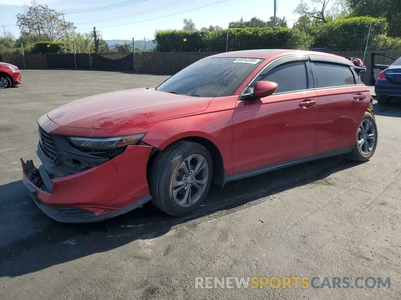 1 Photograph of a damaged car 1HGCY1F31PA038324 HONDA ACCORD 2023