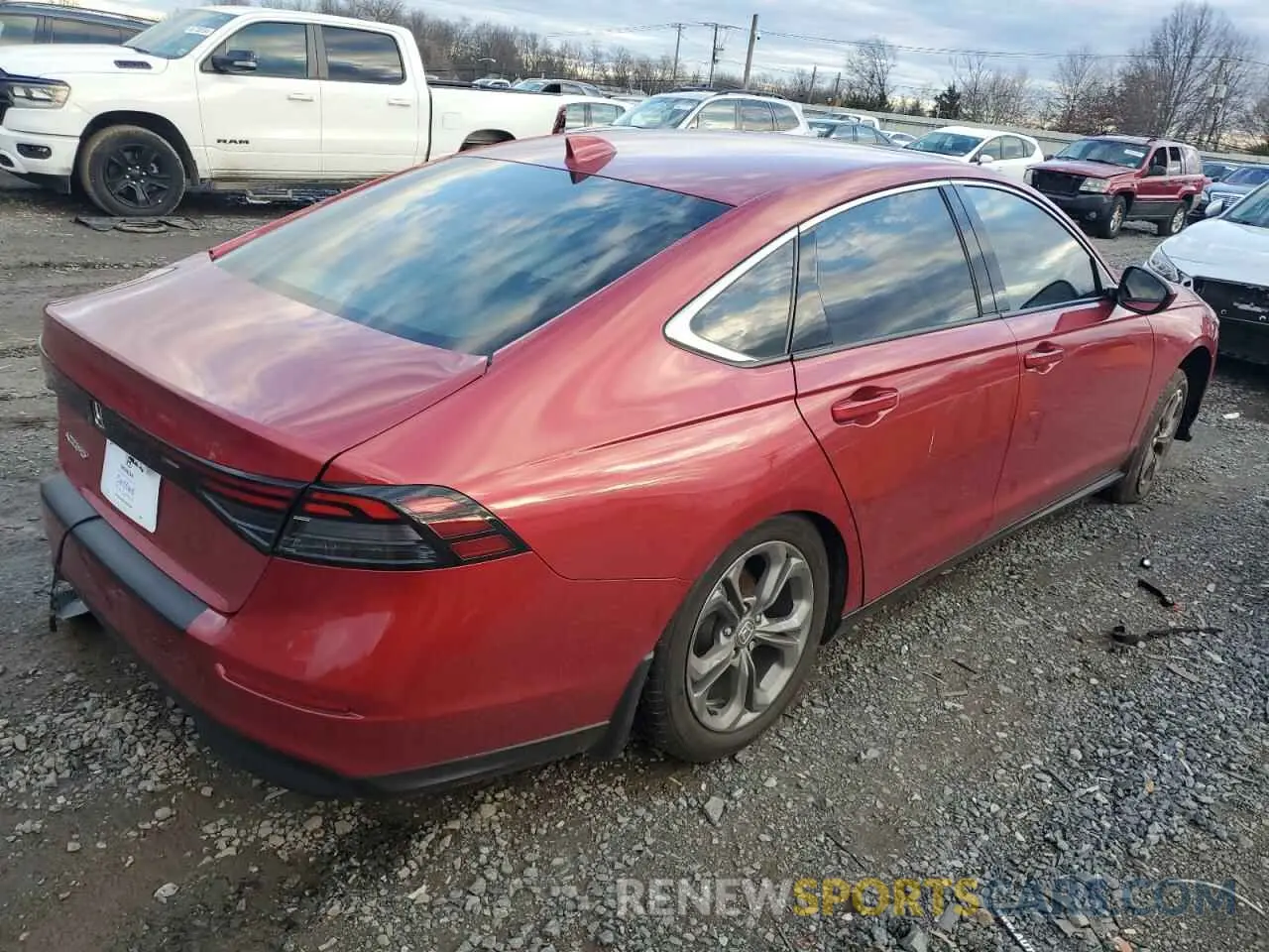 3 Photograph of a damaged car 1HGCY1F32PA019524 HONDA ACCORD 2023